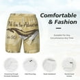 thumbnail image 6 of Picia We Live for Adventure pattern Mens Swim Trunks with Compression Liner Stretch Beach Shorts Quick Dry with Zipper Pockets No-Chafing Board Shorts-3X-Large, 6 of 9
