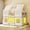 White, variant on Plonmago Twin Over Twin Bunk Bed With Play Curtain, House Bunk Bed With Led Lights, Metal Bunk Bed With Inclined Ladder And 13.4" Guardrail, Space Saving, No Box Spring Needed,Pink