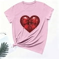 thumbnail image 3 of Neewe Women's T Shirts Summer Tops Simple Graphic Shirts Short Sleeve Vacation Casual Blouse Tee, 3 of 6