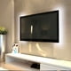 thumbnail image 4 of Iluminación de estantes alimentada por USB para televisores, tira de retroiluminación LED para TV de 2 m, blanco cálido y bajo voltaje de 5 V, 4 of 7