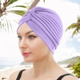 thumbnail image 2 of Gorro Turbante Elástico, Banda Para La Cabeza, Diadema Para Mujer, Gorro Para Dormir, Gorros Con Bufanda India, 2 of 2