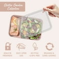 thumbnail image 3 of Bentgo Prep - 20-Piece 2-Compartment Reusable Meal Prep Containers with Lids, PFAS & BPA Free Materials, Durable, Microwave, Freezer, & Dishwasher Safe To Go Food Storage (Sweet Pea Glitter), 3 of 7