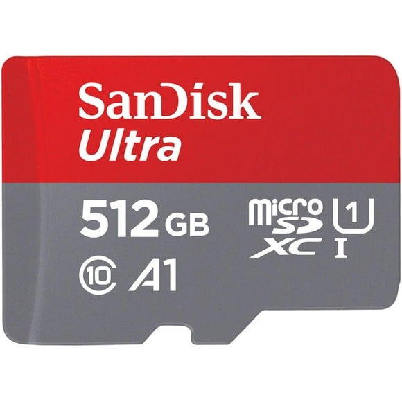 Memoria Micro SD 512GB SANDISK Ultra Clase 10 A1 Full HD SDSQUA4-512G-GN6MA