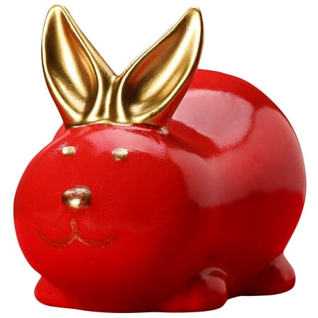New Year Decorative Saving Box Rabbit Design Saving Jar Household Piggy Bank
