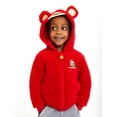 thumbnail image 4 of CoComelon Toddler Cosplay Faux Sherpa Hoodie, 12M-5T, 4 of 7