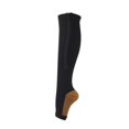 thumbnail image 4 of AMERTEER Liquidation! 1 Paire de Chaussettes de Compression Sport Unisexes à Fermeture Éclair Bas de Soutien Jambe - Bas Ouverts pour Varices, 4 of 4