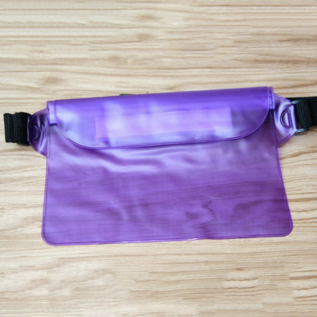 AkoaDa Outdoor Swimming Mobile Phone Waterproof Waist Bag Transparent Hot Spring Beach Pvc Collection Bag Waterproof Phone
