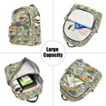 thumbnail image 5 of FORMRS Mini Backpack Purse for Women Quilted Travel Daypack Casual Shoulder Bag, Colorful Cartoon Dinosaur Pattern, 5 of 7