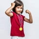 thumbnail image 5 of 36 Piezas Medallas de Ganador Medallas de Oro de Plástico para Niños Medallas de Plata y Medallas de Bronce para Decoraciones de Favores de Fiestas Infantiles y Premios Deportivos, 5 of 5