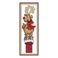 thumbnail image 4 of Cuadros Decorativos Bordado artesanal de punto de cruz estampado de 14 quilates (C997 Christmas Deer) Tmvgtek embutido en tela, 4 of 9