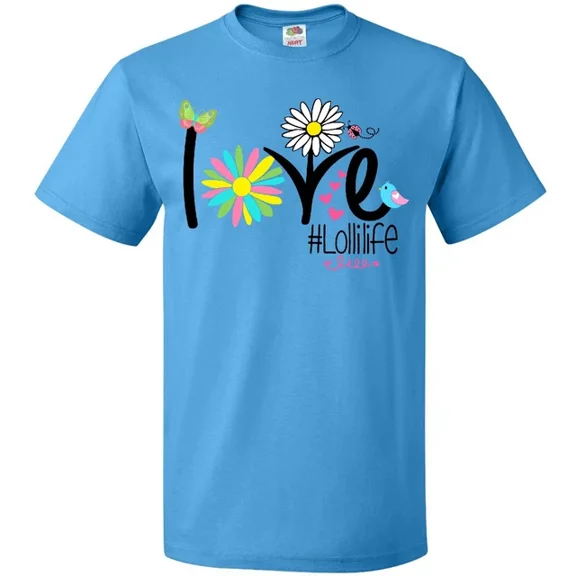 Hot Trending Love Lolli Life Spring Flowers T-Shirt Boodlebug Lollilife Hashtag S-5Xl Birthday Gifts; For Men & Women