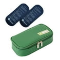 thumbnail image 2 of Estuche de viaje con enfriador de insulina a prueba de agua para medicamentos y suministros para diabéticos paquete frío Verde jinwen enfriador de viaje, 2 of 8