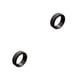 thumbnail image 1 of Guardurnaity Anillos de hombre Estilo simple Color sólido Hombre Anillo de acero de titanio Decoración de moda Accesorio Joyería Decoración Negro 21 mm 2piezas, 1 of 6
