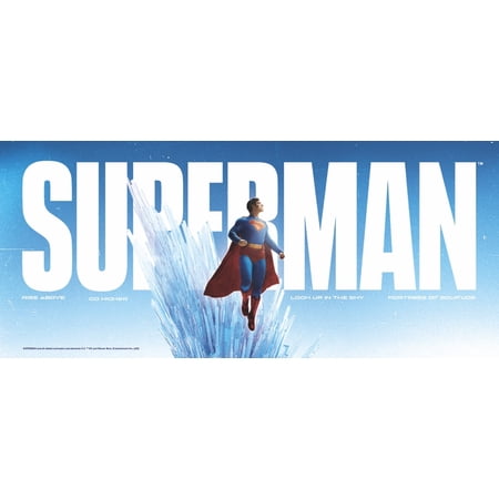 Superman 2025 (Rise Above) FilmPix™ Photo Insert P1808H142