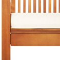 thumbnail image 5 of vidaXL Modern Dining Chair Patio Dining Chair with Cushion Solid Wood Acacia, 5 of 7