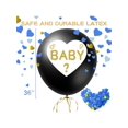 thumbnail image 4 of Gender Reveal Powder Confetti Cannon & Confetti Balloon-100% Safe Confetti Smoke Cannons-Gender Reveal Party Ideas and Supplies (4 Blue Gender Reveal, 4 of 4