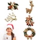 thumbnail image 4 of Broche De Navidad Pin Navidad Breastpin Corsage Cute Old Man And Elk Dripping Oil Badge Accesorios Guardurnaity AP007459-01, 4 of 6