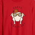 thumbnail image 2 of Friends - Happy Turkey Day - Men's Long Sleeve T-Shirt, 2 of 4
