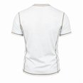 thumbnail image 5 of JULMCOMO T Shirts for Men Crew Neck Short Sleeve Regular Fit Contrast Seam Stitching Summer Shirt Casual Classic Tees White M, 5 of 6