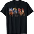 thumbnail image 1 of Funny Horse Racing Jockey Racer Derby Rider Race Track Gifts T-Shirt, 1 of 4