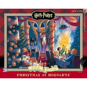 New York Puzzle Company - Harry Potter Christmas at Hogwarts - 500 Piece Jigsaw Puzzle
