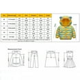 thumbnail image 3 of Zshosam Boy Down Coat Winter Down Coats for Kids Baby Boys Girls Light Puffer Padded Jacket Hoods Infant Outerwear Size 12 18 Months,(Yellow 12-18 Months), 3 of 3