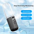 thumbnail image 4 of Portable Nano Facial Steamer , Mini Mist Sprayer 50ml Visual Water Tank Moisturizing Hydrating for Face, 4 of 7