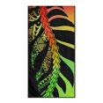 thumbnail image 2 of XYZCANDO Rasta Gradient Accents Car Seat Towel Cover Sweatproof for Running Outdoor Sport, Easy Install Easy Installation Seat Cover Sweat Washable, 2 of 11