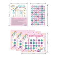 Unicorn Potty Training Sticker Chart for Toddlers - 4 Sheets, 10 Charts