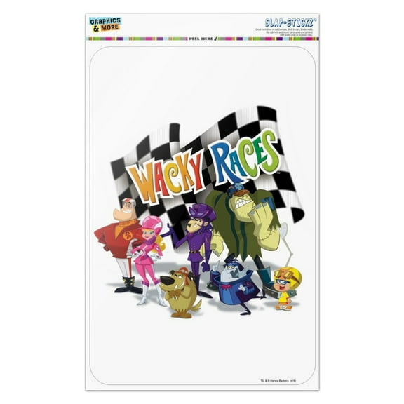 Wacky Races Crew Home Business Office Sign