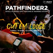 Dogtra Pathfinder 2 GPS Dog Tracker E Collar - 9 Mile Range, Waterproof, Free App, No Monthly Fees