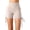 Y1-Beige, variant on Workout Shorts Women With Pockets, High Waisted Tummy Control Yoga Shorts For Women Adjustable Side Tie Running Gym Biker Shorts