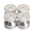 thumbnail image 4 of Speaker Spike Pads, 4PCS High Density  Isolation Feet Pads Easy Installation Shock Absorption  For Subwoofer For Recorder Black,Silver,Rose Gold, 4 of 8
