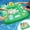 40" x 40"-Green, variant on Floating Table for Pool , 40 x 40 in Floating Card Table for Pool with Drink Holders and Playing Cards, Inflatable Floating Pool Table for Adults and Family Party (Green)