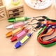 thumbnail image 2 of 4pcs Novelty Stationery Ballpoint Pen LED Lights Lanyard Notes School Supplies (Random Color), 2 of 4