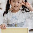 thumbnail image 3 of Shisuyan 3Set Mini Harmonica With Necklace Silver For Beginners Kids Music Parties, 3 of 8