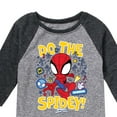 thumbnail image 3 of Marvel Spider-Man And His Amazing Friends - Do The Spidey - Toddler And Youth Raglan, 3 of 5