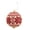Red, variant on Cheers.US 6Pcs Knit Ball Shape Christmas Ornaments with Snowflake Design for Xmas Trees Parties Holiday Decoration