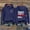 Dark blue, variant on Hoodies Pullover Graphic Sweatshirts Women's Letterprinted Baseball Long Sleeved Hoodie Casual Sweaters Business Casual Sweaters Pullover for Women Green Xxl