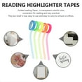 thumbnail image 6 of Phlegsive 5 Colored Highlighter Tapes - Neon Sticky Tabs, 6 of 6