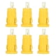thumbnail image 5 of 100 Uds conector de Terminal de toma de Banana 4mm anillo de seguridad Terminal adaptador de bloque de terminales de cobre niquelado amarillo, 5 of 5