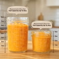 thumbnail image 3 of Tarros de Vidrio para Comida de Bebé Sursip 4oz y 8oz Paquete de 12 Resistentes a Fugas, 3 of 8
