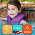 thumbnail image 4 of TRC Recreation Super Soft Child Size X Small Life Jacket Swim Vest, Purple, 4 of 7