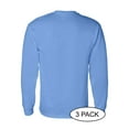 thumbnail image 3 of GILDAN G540 ADULT HEAVY COTTON 5.3 OZ. LONG-SLEEVE T-SHIRT, Carolina Blue, XL, Pack Of 3, Mens T-Shirts, 3 of 3