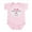 Petal Pink, variant on CafePress - Daddy's My Prince (Pink) Infant Bodysuit - Baby Light Bodysuit, Size Newborn - 24 Months