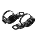 thumbnail image 2 of Soporte de montaje de luz de giro para motocicleta, 2 uds., apto para patinete de horquilla delantera de 30-45mm (negro) Jadeshay A, 2 of 8