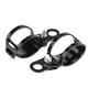 thumbnail image 1 of Soporte de montaje de luz de giro 2 uds soporte de montaje de luz de giro de motocicleta apto para Scooter de horquilla delantera de 30-45mm(Negro), 1 of 5