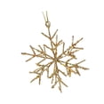 thumbnail image 1 of Adornos colgantes de copos de nieve 3D para , bonitos adornos decorativos , regalos de fiesta multifuncionales, 10 x 12,5 cm, 1 of 9