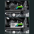 thumbnail image 5 of 2280 Metal Heat Sink 2280 Solid States Disk Drives Heat Sink with Silicone Thermals Pad for Desktop Heatsink, 5 of 8