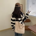 thumbnail image 4 of Bolso de hombro de felpa Bolso de mano grande Bolso de compras de piel sintética Bolso de citas MFZFUKR BST2000502-2, 4 of 5